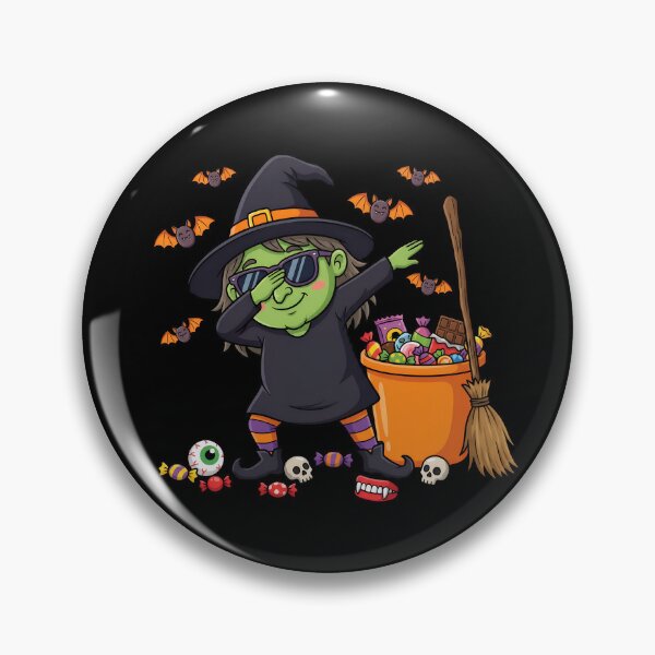 Item preview, Dabbing Witch Kids Girls Toddler Funny Halloween Gear designed and sold by DynamicDesign.