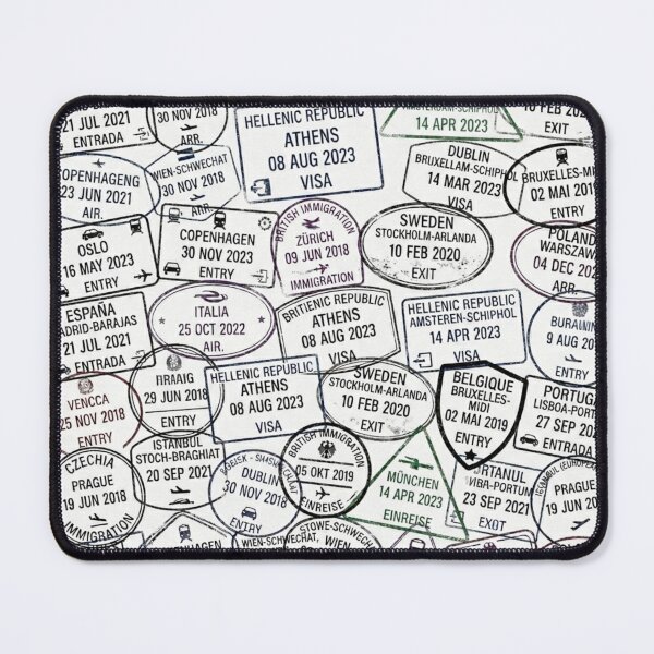 Item preview, Passport travel stamps designed and sold by Rhu Creations.