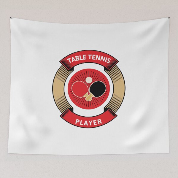 Item preview, Vintage Table Tennis Player Badge Classic Retro Ping Pong Paddle T-Shirt designed and sold by OhMyPingCo.