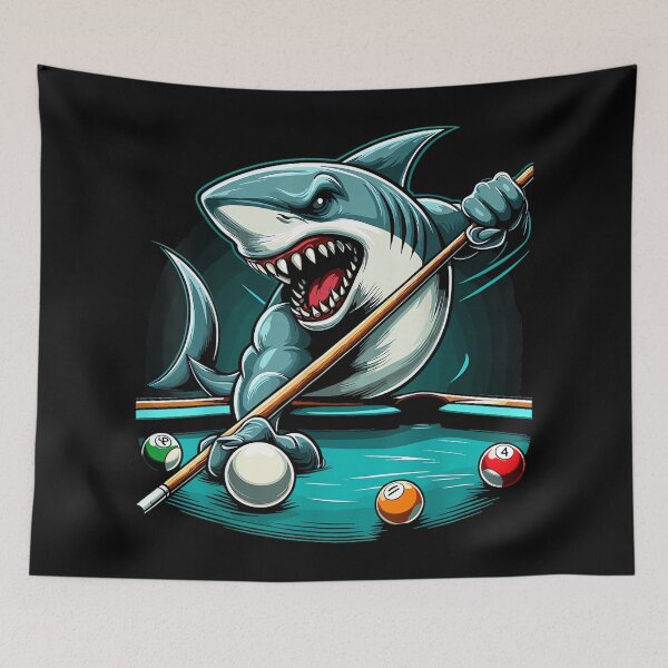 Item preview, Pool Shark Funny Pool Player Billiards Billiard 8-Ball designed and sold by RichardXRichard.