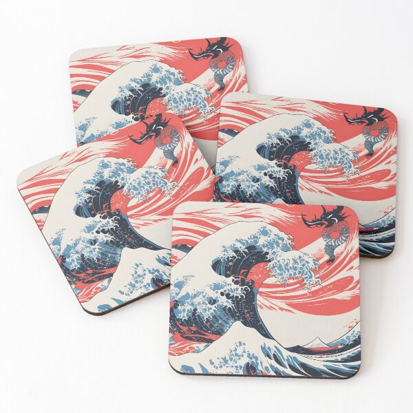 Item preview, Ocean Wave T-Shirt – Retro Surf Wave designed and sold by NK-Studios .