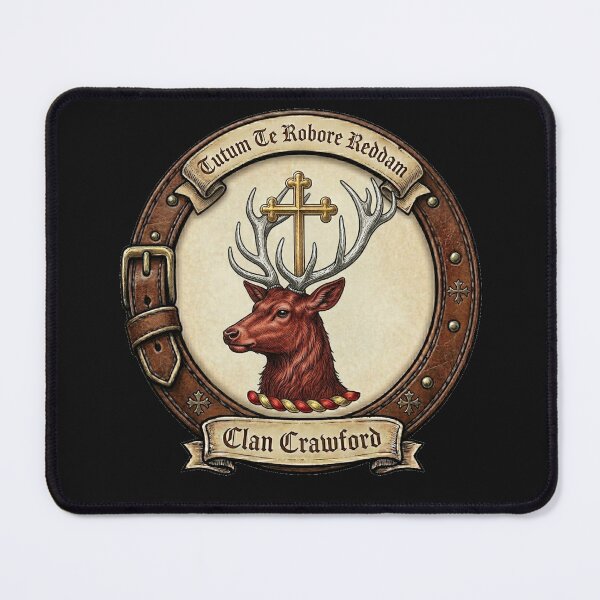 Item preview, Clan Crawford Crest designed and sold by BagTown Clans.