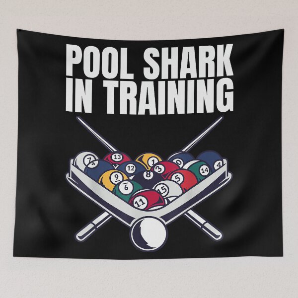 Item preview, Pool Shark In Training Shirt as a Funny Billiard Player designed and sold by RichardXRichard.