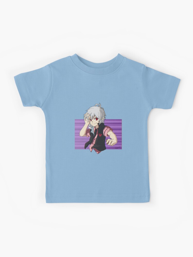 BEYBLADE BURST Shu Kurenai & Valt Aoi T-shirt child Chiffon Top