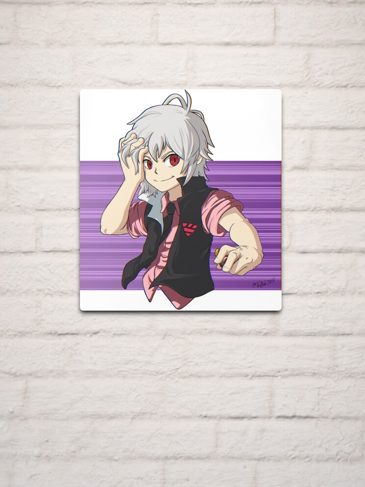 Shu Kurenai (no background) from Beyblade Burst Sticker for Sale by  Kaw-dev