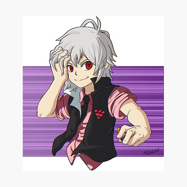 Shu Kurenai Aesthetic?- Beyblade Burst | Photographic Print