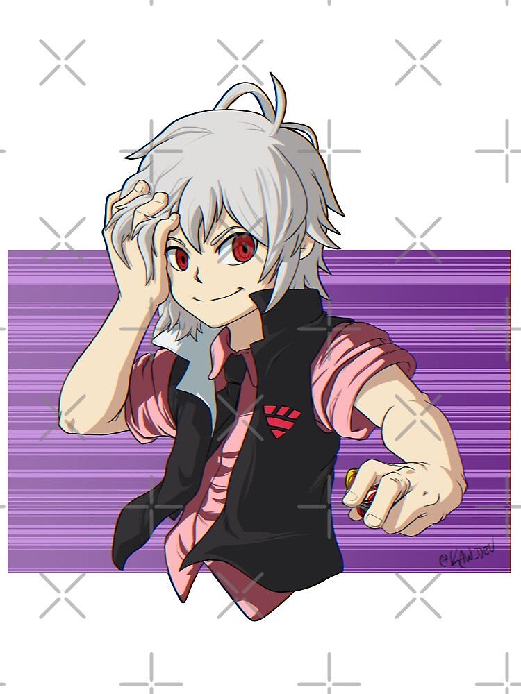 Shu Kurenai (no background) from Beyblade Burst Sticker for Sale by  Kaw-dev