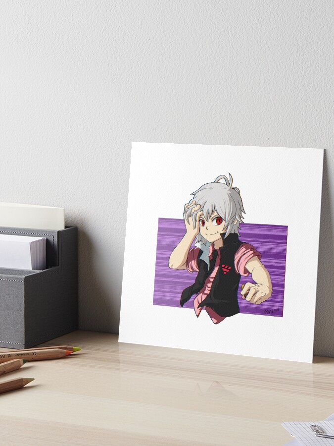 Beyblade Burst: Shu Kurenai Art Board Print for Sale by MayomiCCz