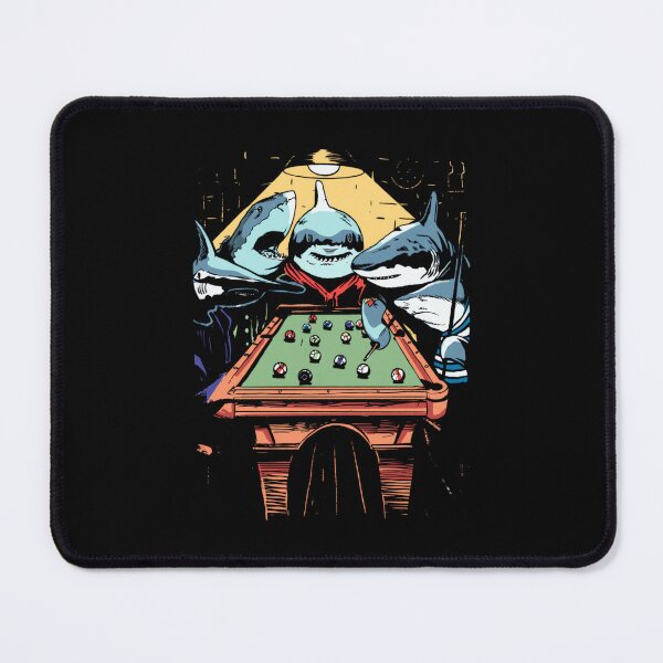 Item preview, Pool Sharks Shark Billiards Game designed and sold by RichardXRichard.