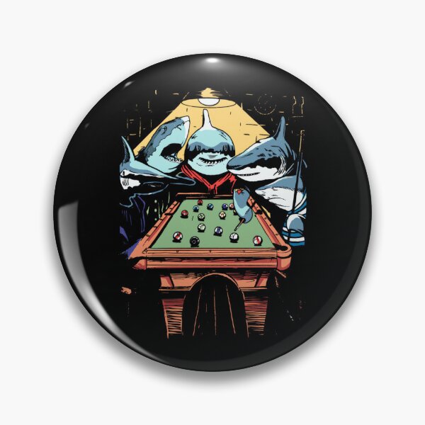 Item preview, Pool Sharks Shark Billiards Game designed and sold by RichardXRichard.