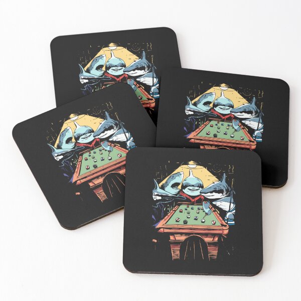 Item preview, Pool Sharks Shark Billiards Game designed and sold by RichardXRichard.
