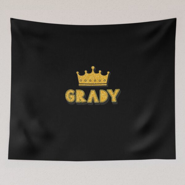 Item preview, Grady Personalized Name With Crown - Cool & Funny Custom Gift for Men and Boys designed and sold by Oussinc.