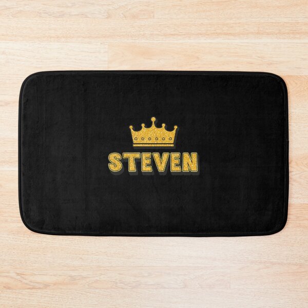 Item preview, Steven Personalized Name With Crown - Cool & Funny Custom Gift for Men and Boys designed and sold by Oussinc.