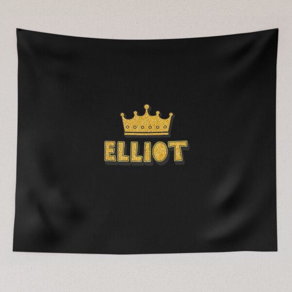 Item preview, Elliot Personalized Name With Crown - Cool & Funny Custom Gift for Men and Boys designed and sold by Oussinc.