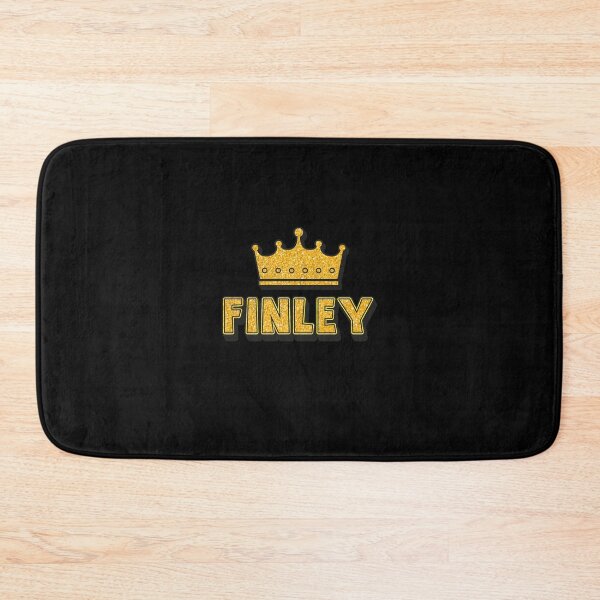 Item preview, Finley Personalized Name With Crown - Cool & Funny Custom Gift for Men and Boys designed and sold by Oussinc.