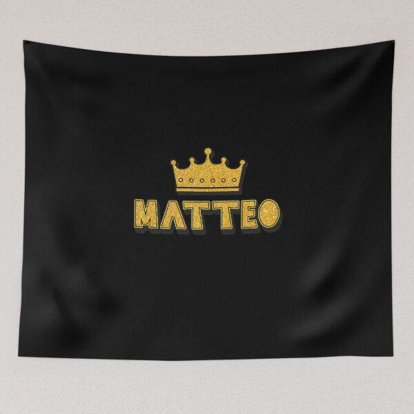Item preview, Matteo Personalized Name With Crown - Cool & Funny Custom Gift for Men and Boys designed and sold by Oussinc.