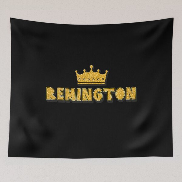 Item preview, Remington Personalized Name With Crown - Cool & Funny Custom Gift for Men and Boys designed and sold by Oussinc.