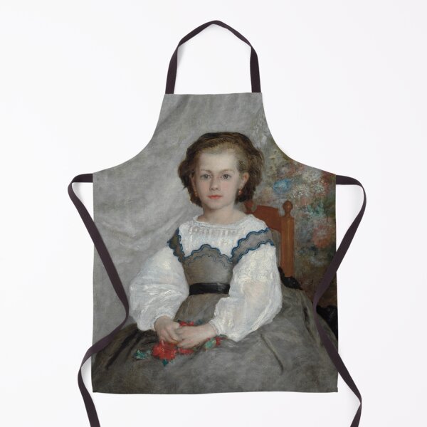 Item preview, Romaine Lacaux by Pierre-Auguste Renoir: Elegant Impressionist Portrait Poster designed and sold by artofuniverse.