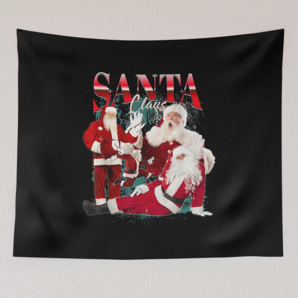 Item preview, Santa Claus 80s 90s Bootleg Rap Merch Style Meme Christmas designed and sold by PaulTSchafer.