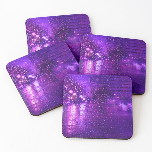 Item preview, Neon Rain Night City Reflections designed and sold by Artondra Hall.