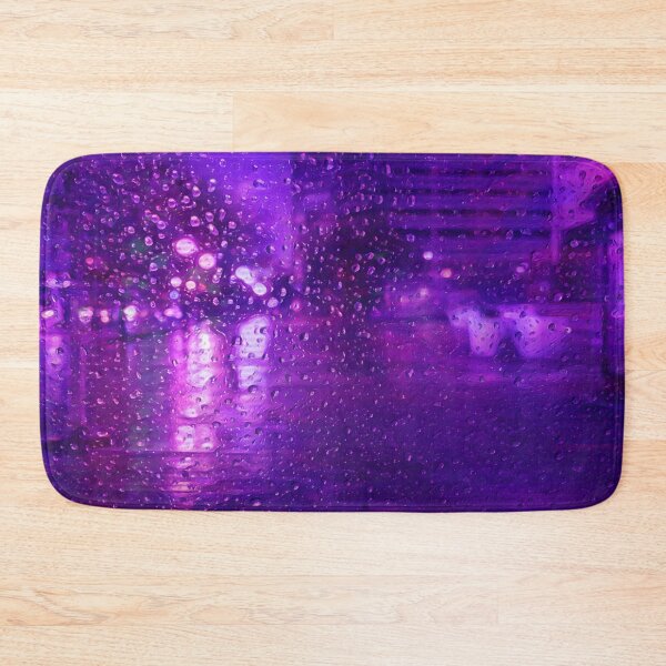 Item preview, Neon Rain Night City Reflections designed and sold by Artondra Hall.