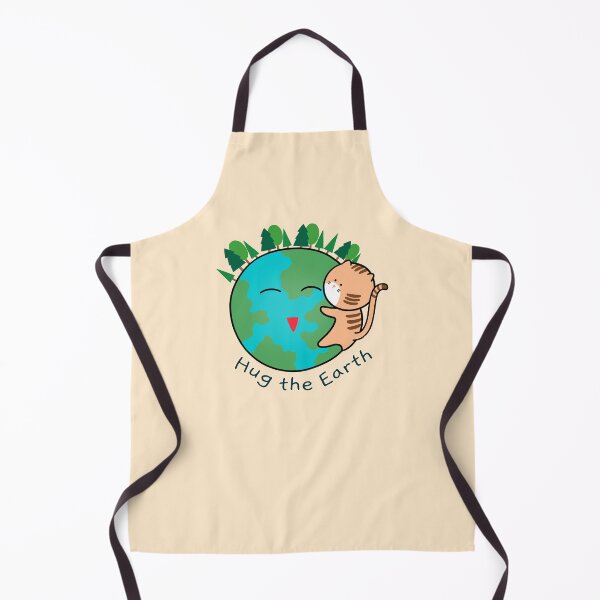 Item preview, Eco Friendly Cat Hugging the Planet Earth designed and sold by ubborn.