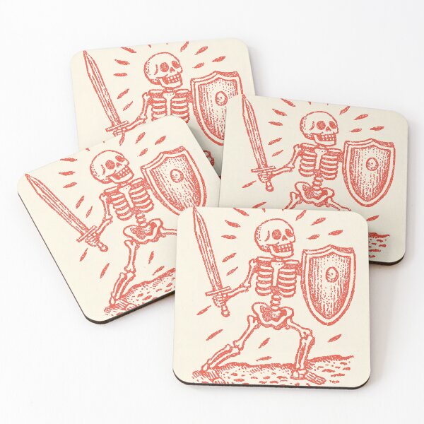 Item preview, Bone Warrior’s Bold Stand! designed and sold by Venon28.
