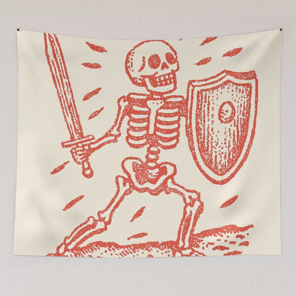 Item preview, Bone Warrior’s Bold Stand! designed and sold by Venon28.