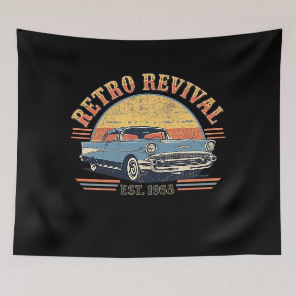Item preview, Retro Revival Vintage Car T-Shirt designed and sold by printspurely.