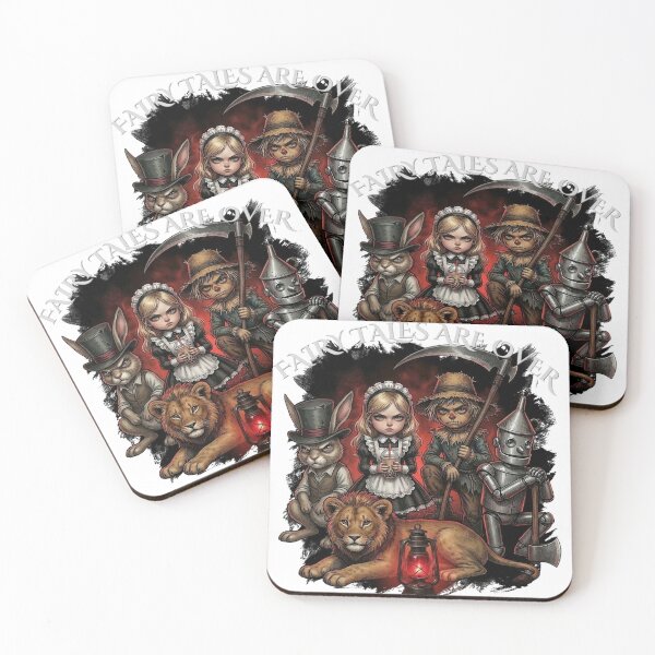 Item preview, Dark Fairy Tale Group – Twisted Characters Gothic Streetwear Illustration designed and sold by bigunclejerry.