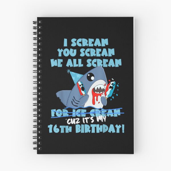 Item preview, Shark 16th Birthday Funny Beach Pool Party Summer Theme Men Women designed and sold by RichardXRichard.