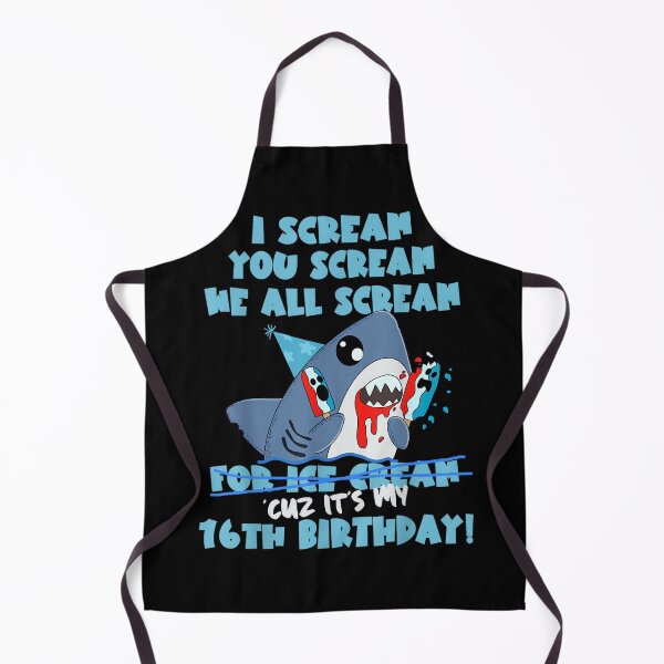 Item preview, Shark 16th Birthday Funny Beach Pool Party Summer Theme Men Women designed and sold by RichardXRichard.