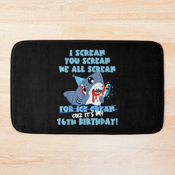 Item preview, Shark 16th Birthday Funny Beach Pool Party Summer Theme Men Women designed and sold by RichardXRichard.
