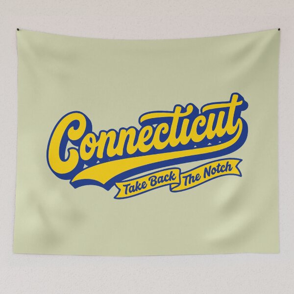 Item preview, Connecticut recupera el terreno Tipografía retro americana designed and sold by Cozy-Old-Pub.