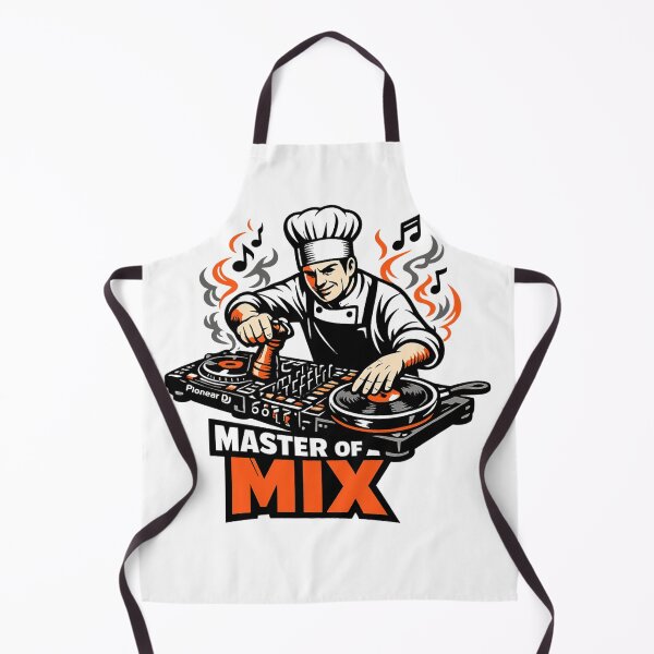 Item preview, DJ Chef at a Kitchen Party designed and sold by  ZenRave Designs.