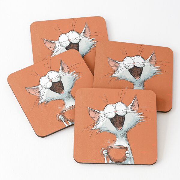 Item preview, Purr-fectly Brewed Joy designed and sold by Venon28.