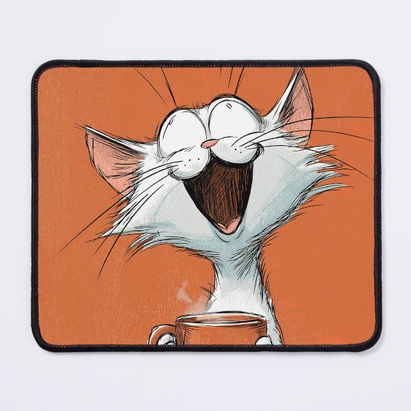 Item preview, Purr-fectly Brewed Joy designed and sold by Venon28.