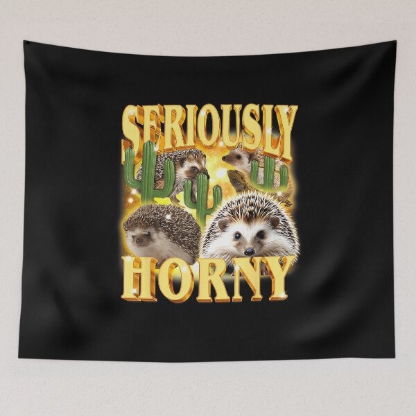 Item preview, Seriously Horny Funny Offensive Retro Bootleg 90s Graphic designed and sold by PaulTSchafer.