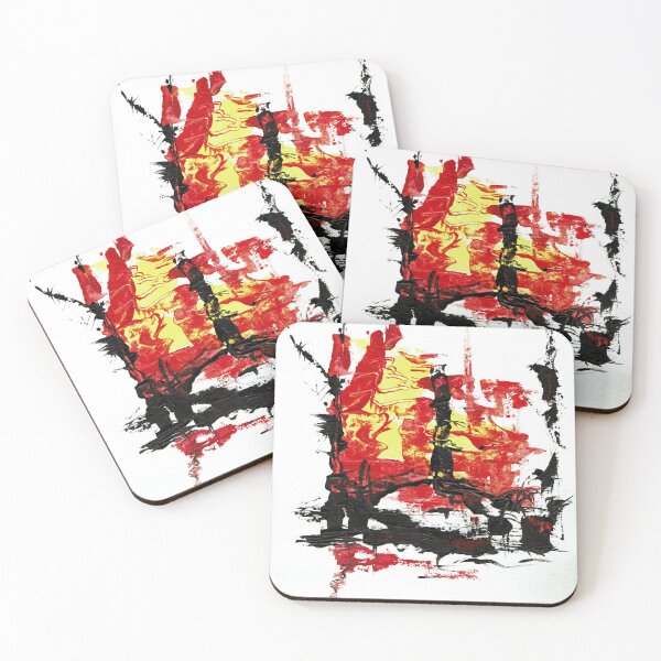 Item preview, Small Modern Wall Art, Bold Contemporary Office or Gallery Piece designed and sold by BostonSteveG.