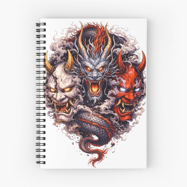 Item preview, Raging Oni Spirit – Japanese Demon Power designed and sold by RØNI AI.