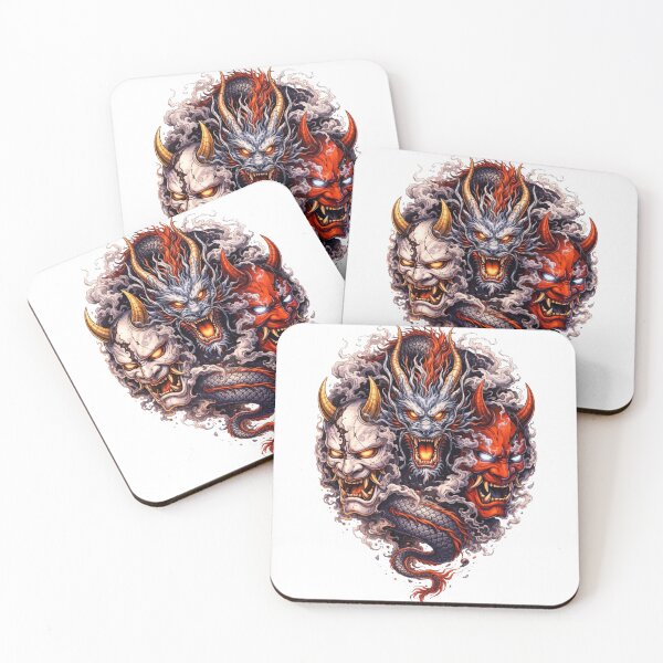 Item preview, Raging Oni Spirit – Japanese Demon Power designed and sold by RØNI AI.