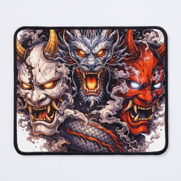 Item preview, Raging Oni Spirit – Japanese Demon Power designed and sold by RØNI AI.