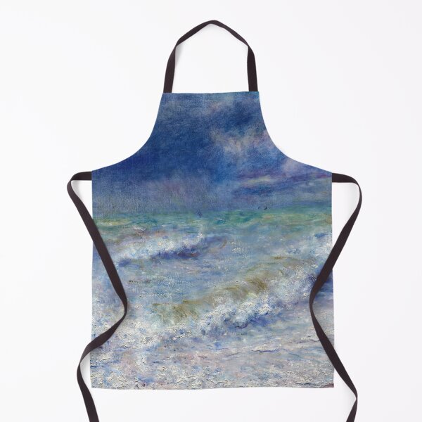 Item preview, Seascape by Pierre-Auguste Renoir: Impressionist Coastal Wall Art Poster designed and sold by artofuniverse.
