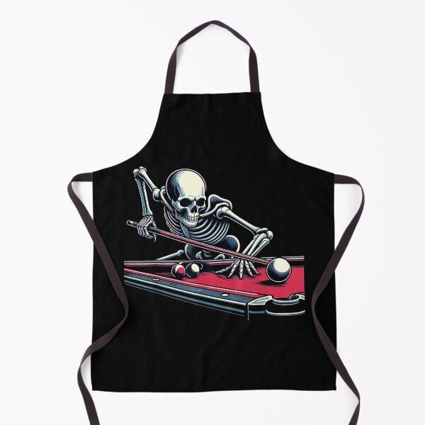 Item preview, Skeleton Playing Billiards Halloween Billiard Pool Snooker designed and sold by RichardXRichard.