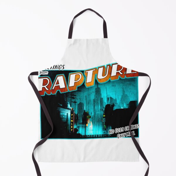 Item preview, Bioshock Inspired 'Greetings from Rapture' Vintage Retro Postcard Weathered Design Active T-Shirt designed and sold by WeberLilydade.