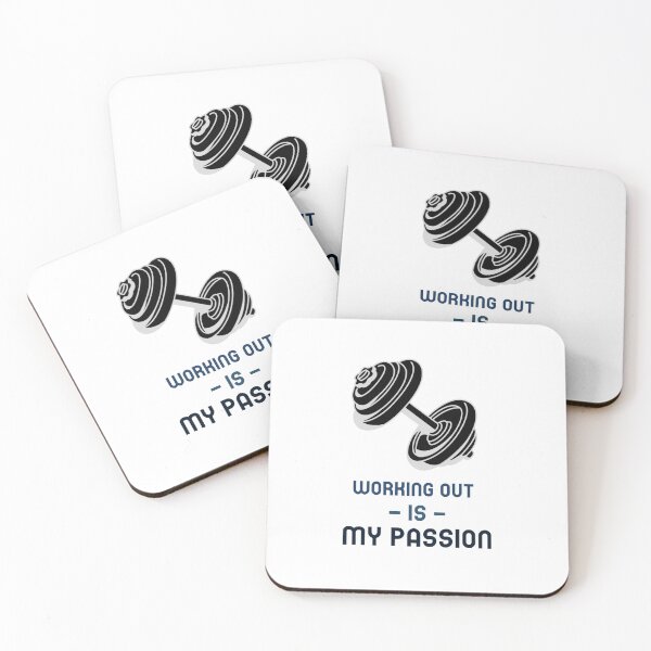 Item preview, Working out is my passion designed and sold by greener designs.