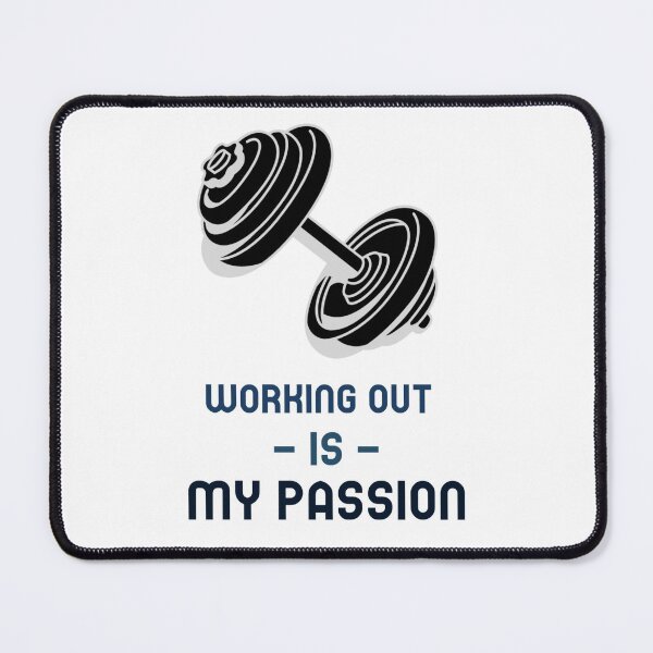 Item preview, Working out is my passion designed and sold by greener designs.