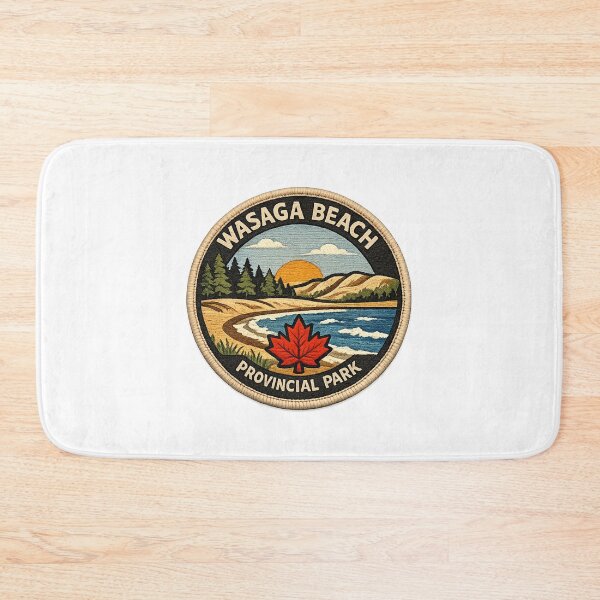 Item preview, Wasaga Beach Provincial Park Patch Badge designed and sold by CompassLake.