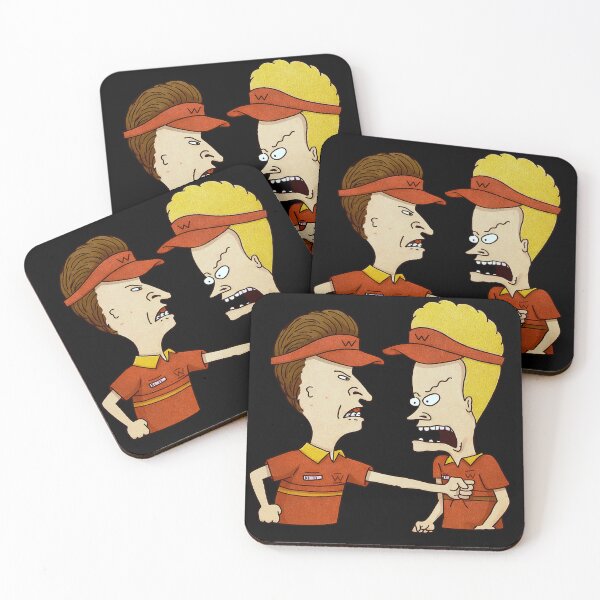 Item preview, Beavis and Butt-Head arguing in uniform designed and sold by Imprearte.