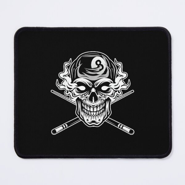 Item preview, Skull Billiards Snooker Billiard 8 Ball Player Cue Sports designed and sold by RichardXRichard.